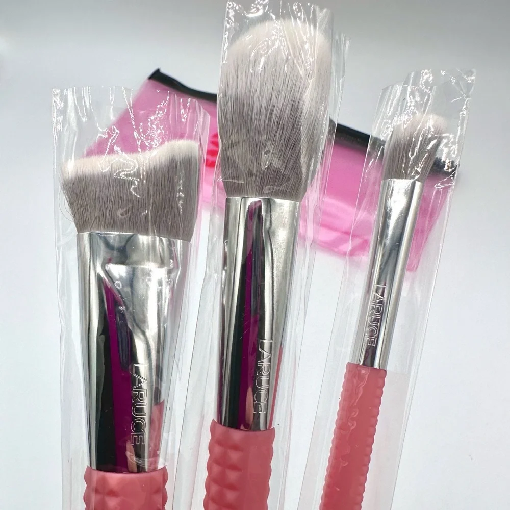 Laruce | Makeup Brush Set | 3-Piece Contour| With Limited Edition Pouch New